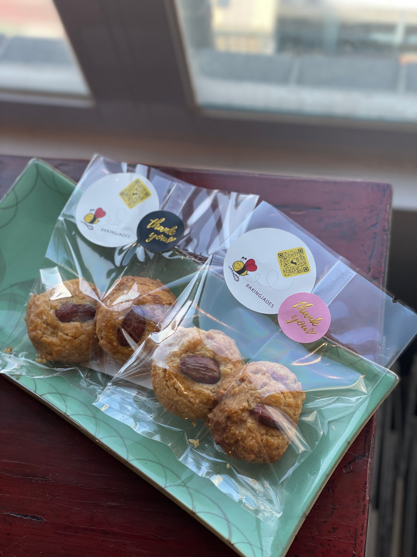 Butter Almond Cookies | Freshly Baked Treats