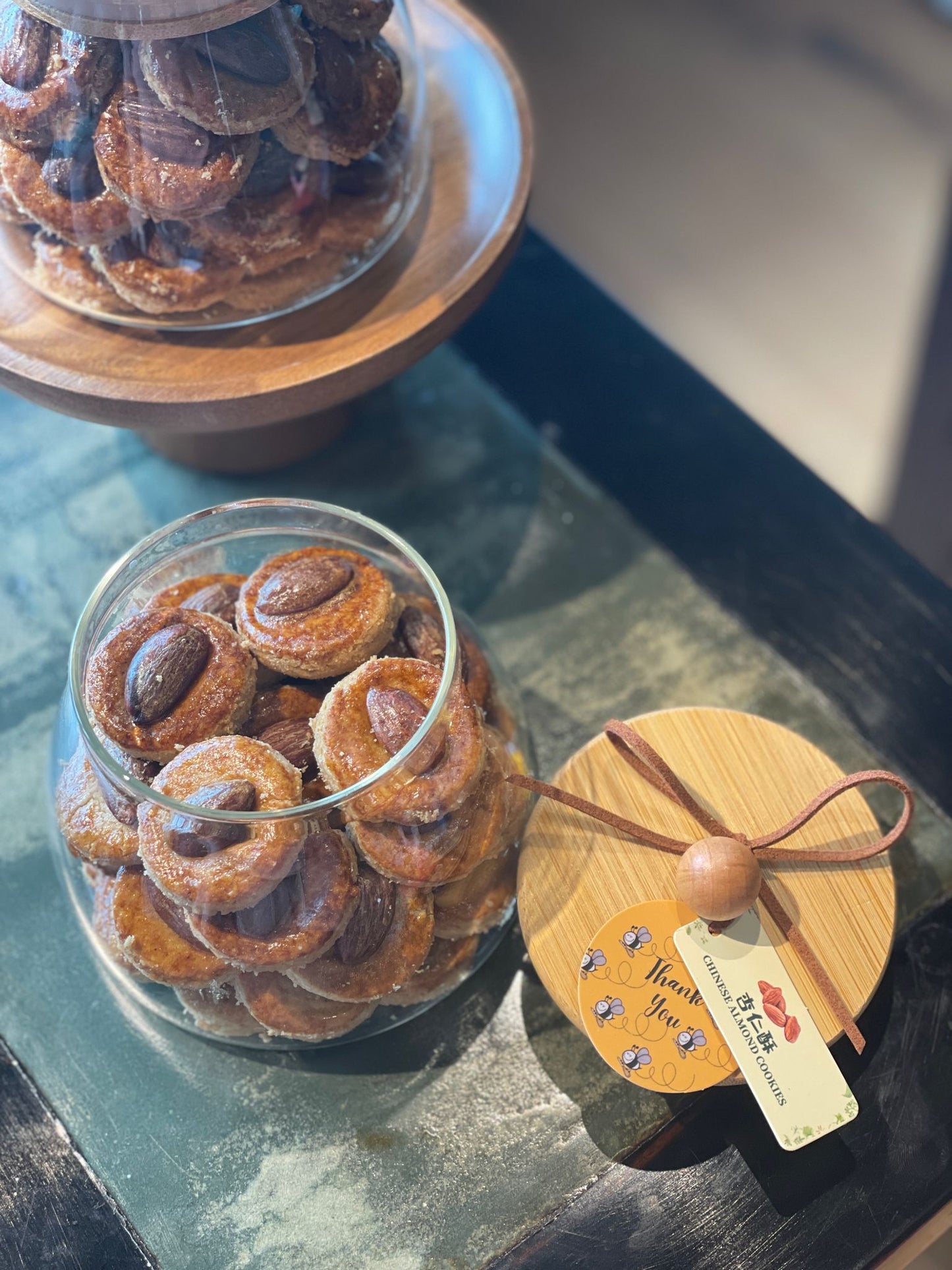 Chinese Almond Cookies | Traditional Crunchy Treat