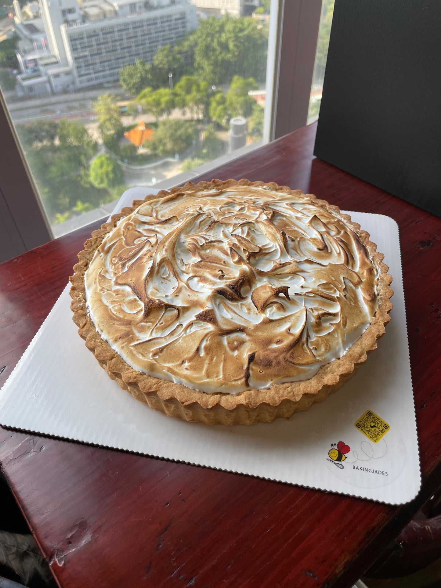Lemon Tart | Freshly Baked with Zested Lemons