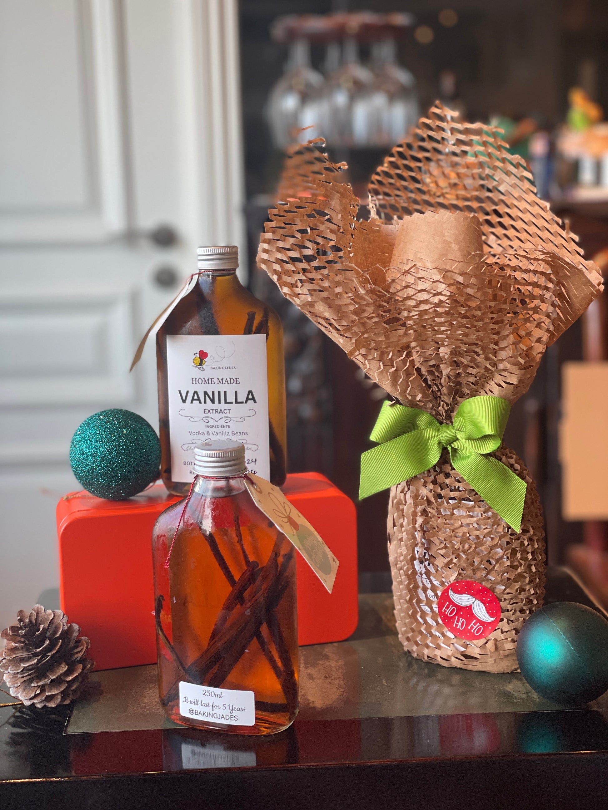 BAKINGJADES Vanilla Extract 250ml | Pure Madagascar Flavor